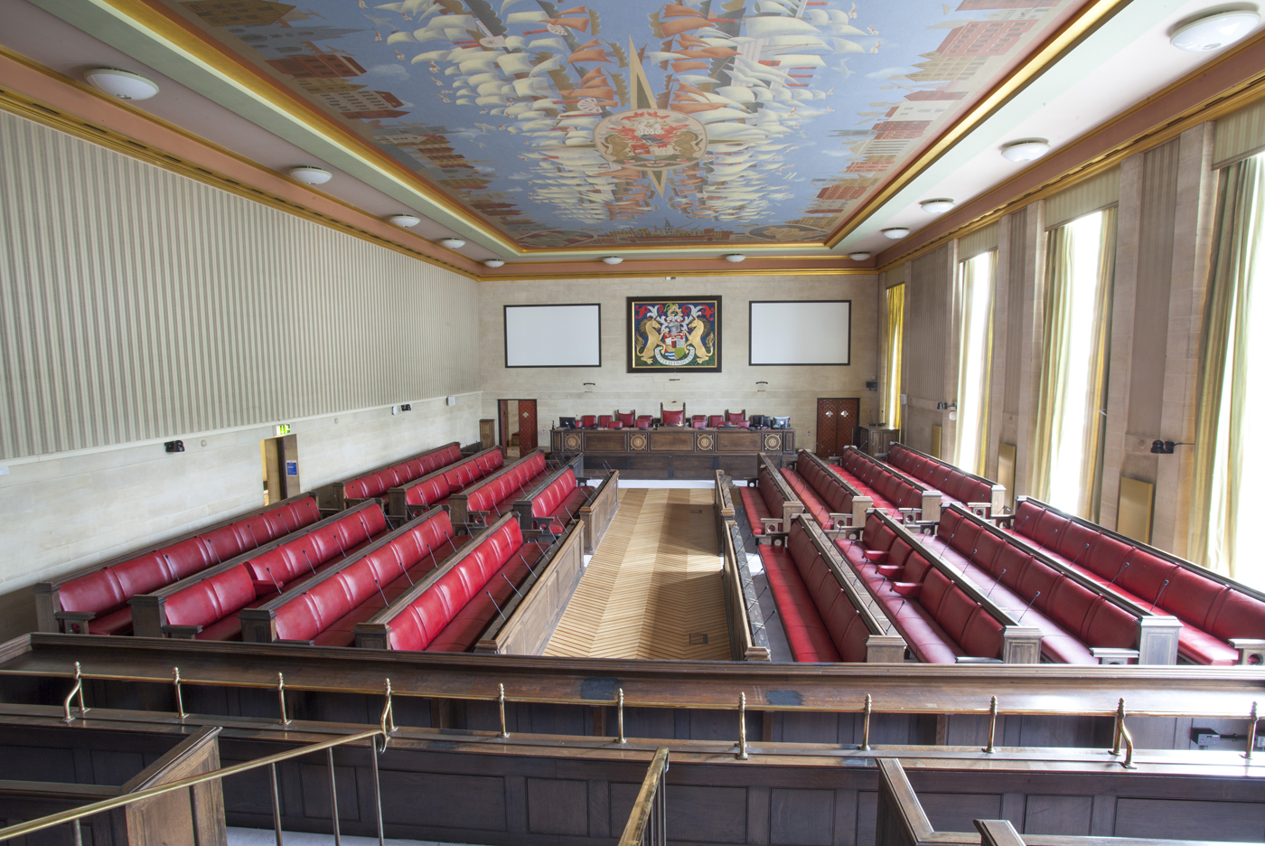 Council chamber at City Hall