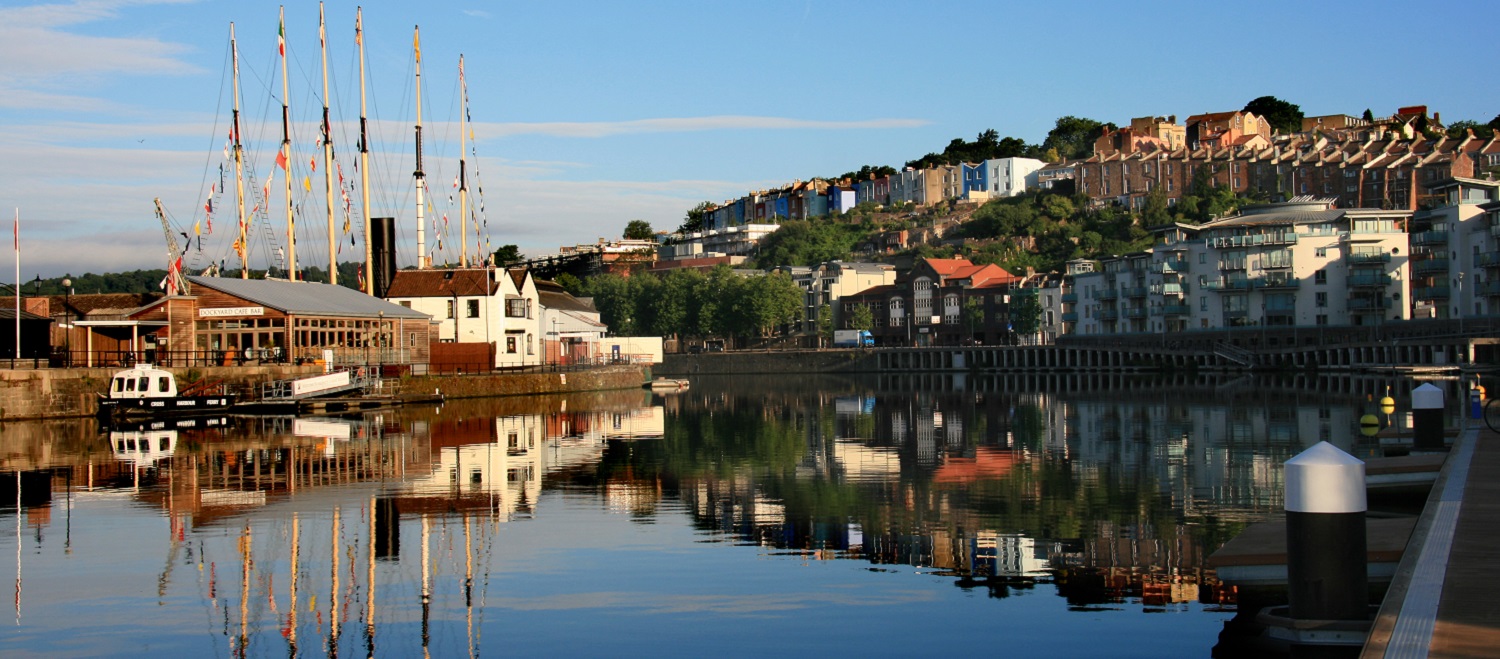 View of the Bristol Harbour