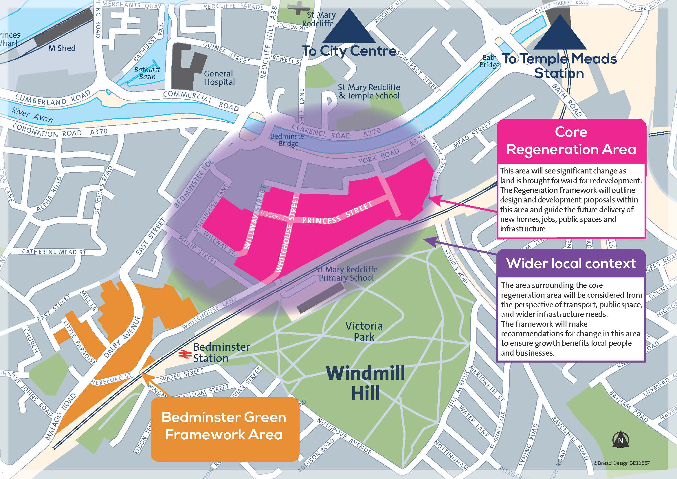 Map of Whitehouse Street development