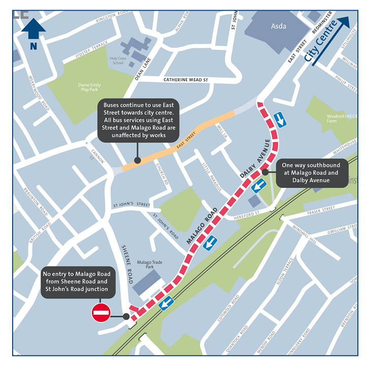 Malago Road Bedminster Improvements