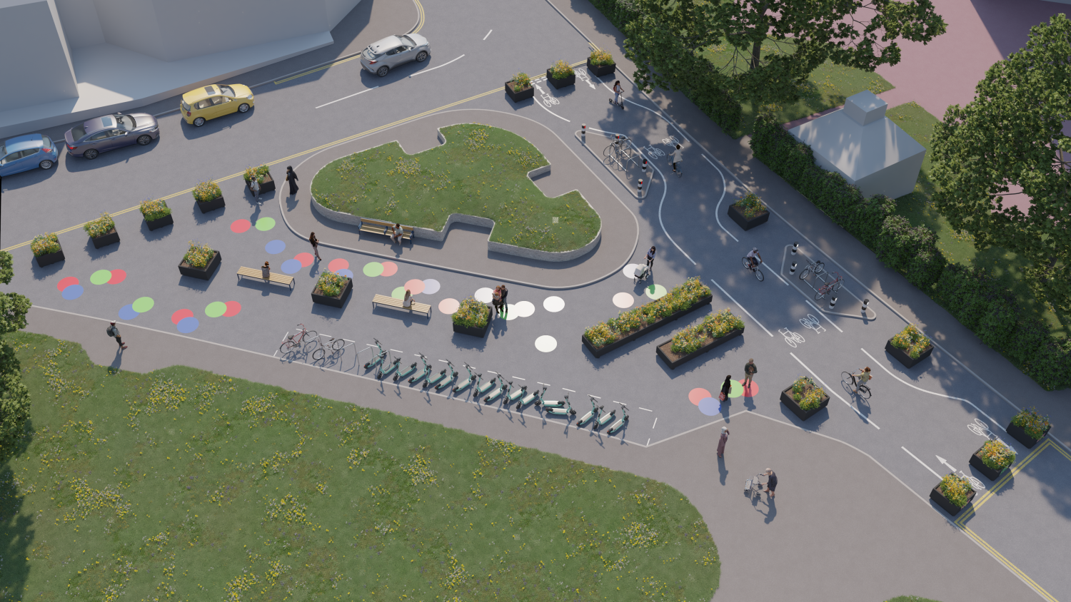 Ducie Road and Barton Hill Road pocket park