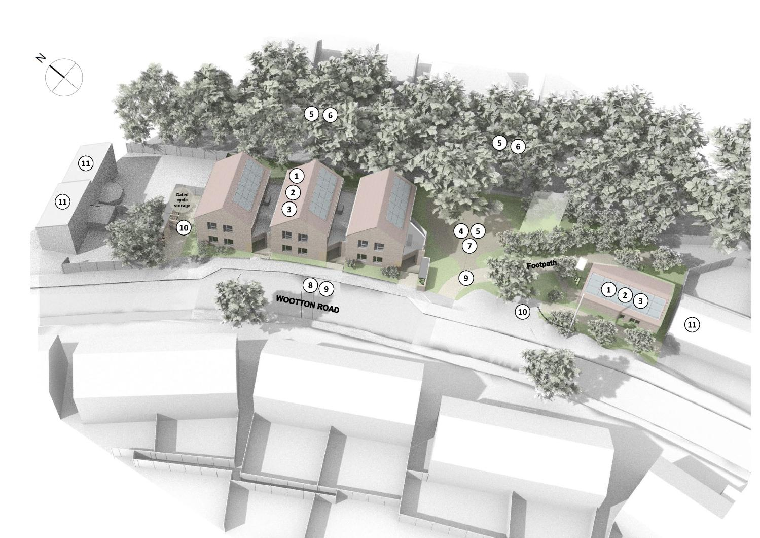 Proposed site plan