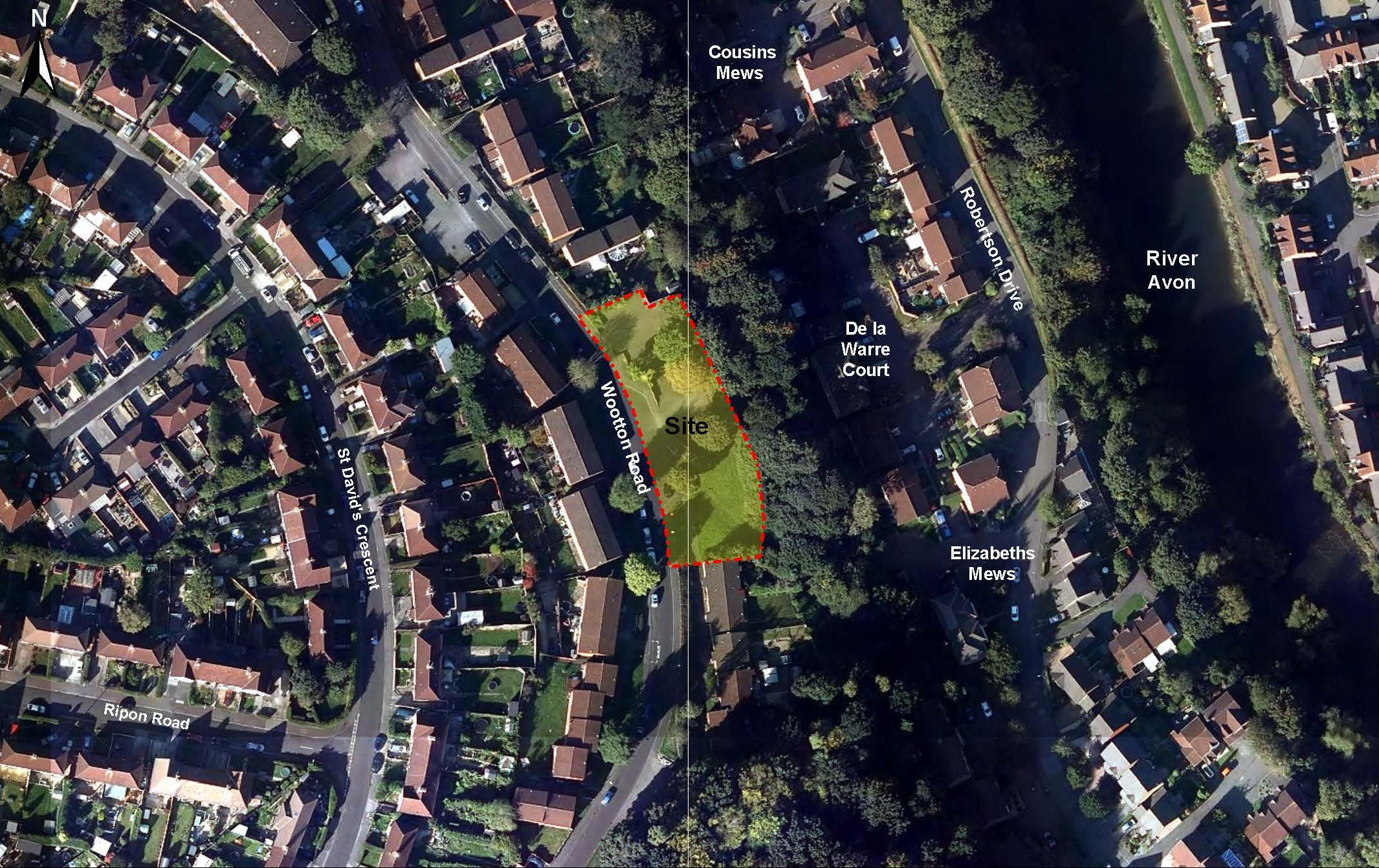 Existing site plan