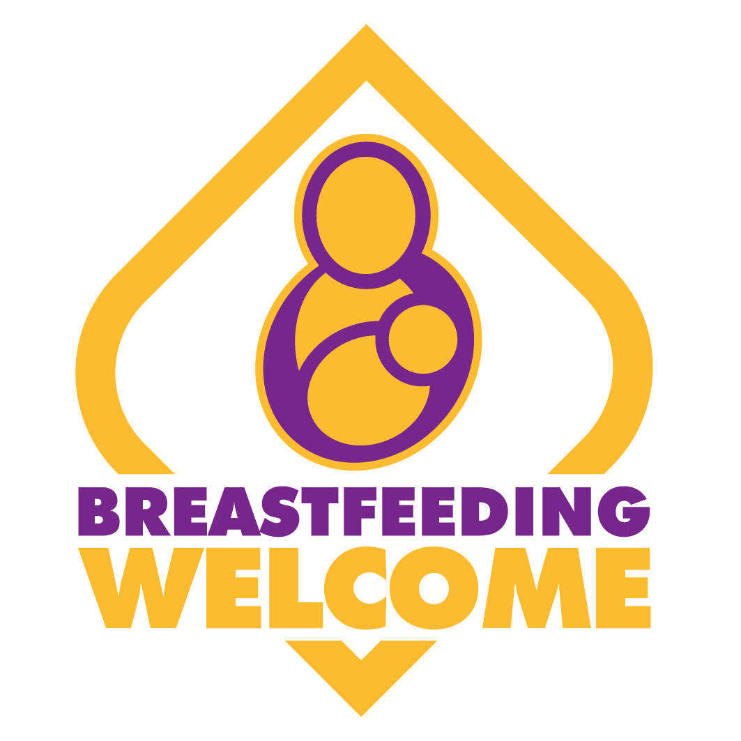 breast feeding welcome logo
