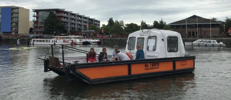 Cross harbour ferry Bristol