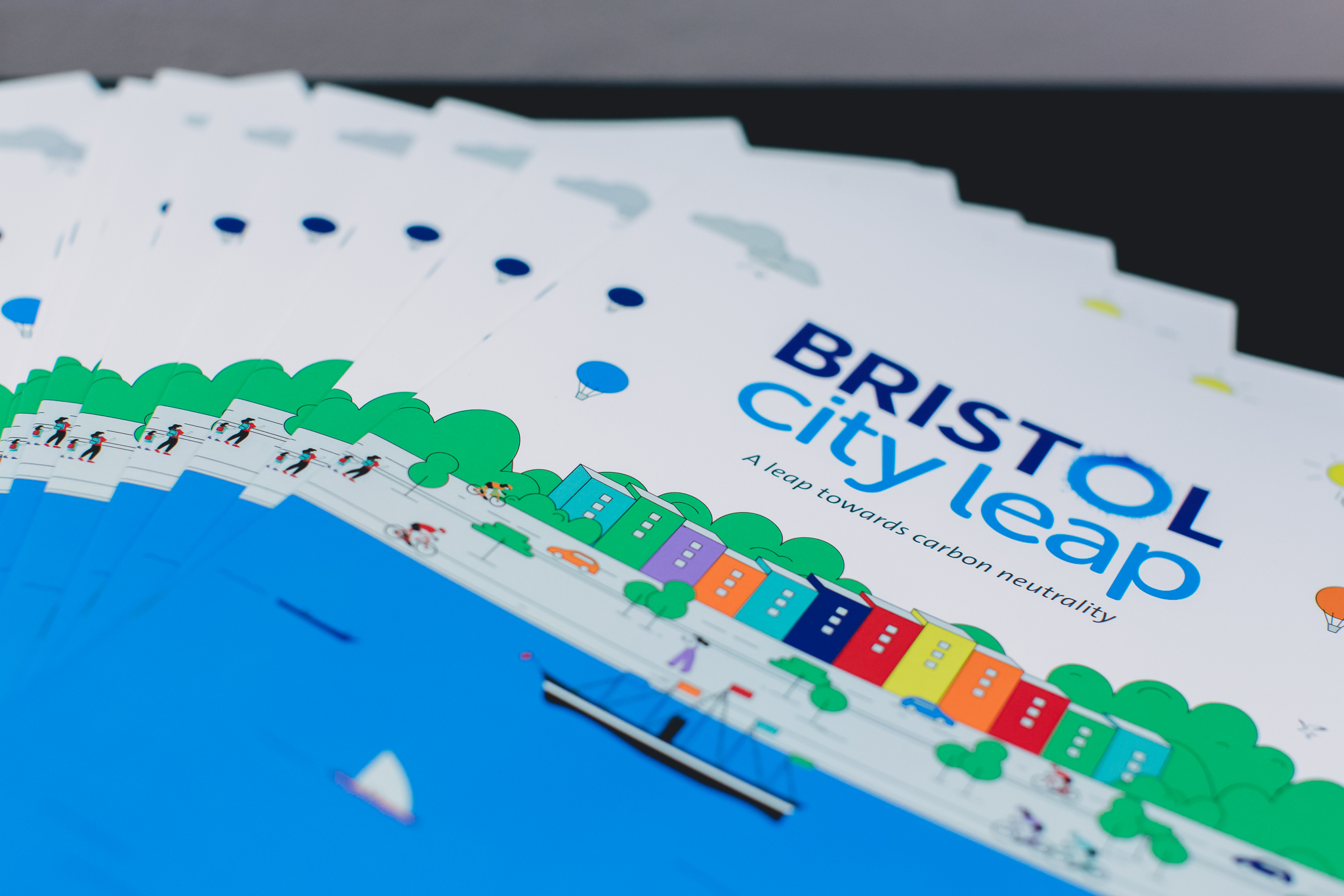 A flyer with the title Bristol City Leap