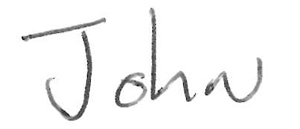 John's signature