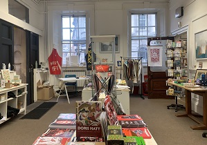 A shop selling books and cards