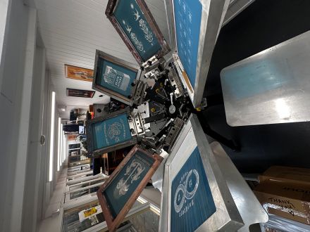Screen printing machines